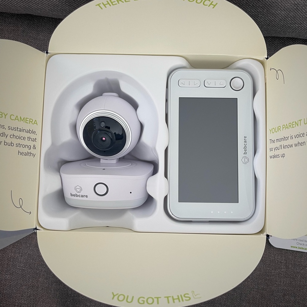 Bebcare Motion Low-EMF Digital Video Baby Monitor w/ Crib Mount – Like New